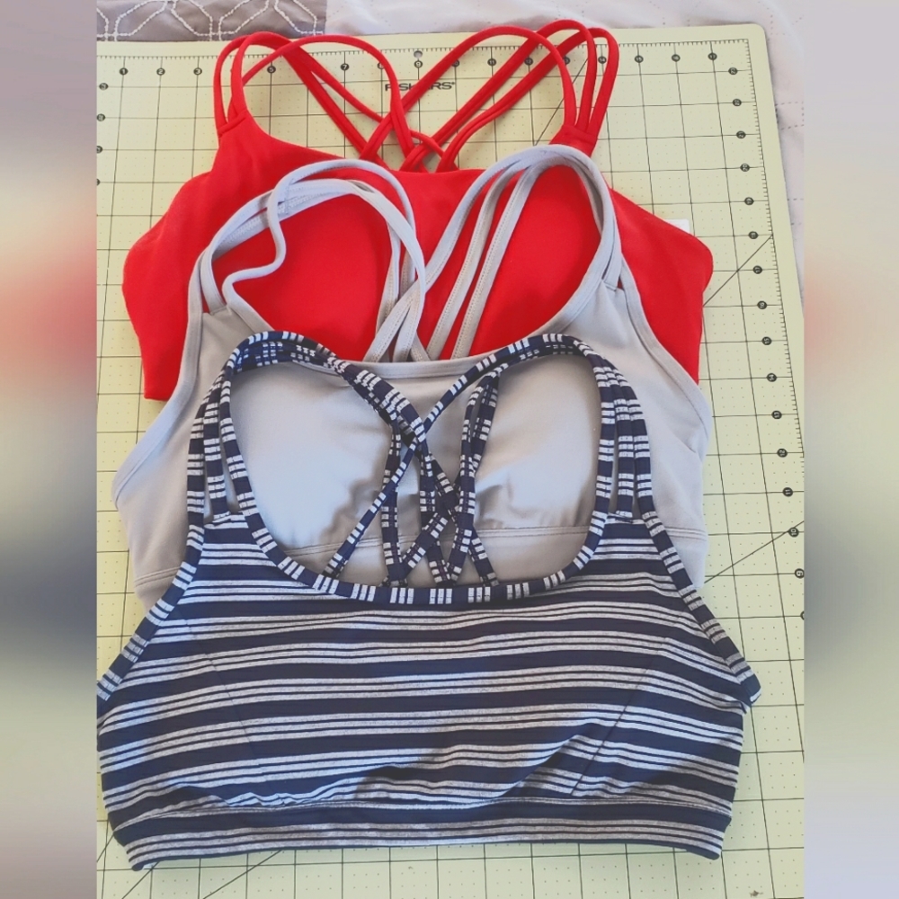 Athleta Hyper-Focused and Fully-Focused bras (3 items sold as a Bundle)